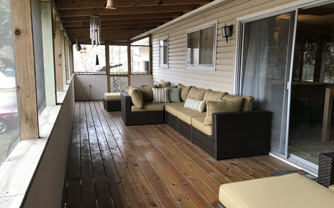 House Overlooking Lake Sequoyah